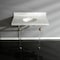 Fauceture 36X22 Marble Vanity Top W/ Acrylic Feet Combo, Marble/Brass KVPB3630MA7 - alternate 4